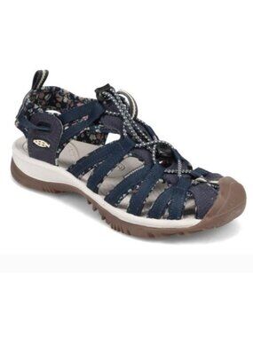 New KEEN Women's Whisper Closed Toe Sport Sandals Water-Resistant 9.5 MSRP$115